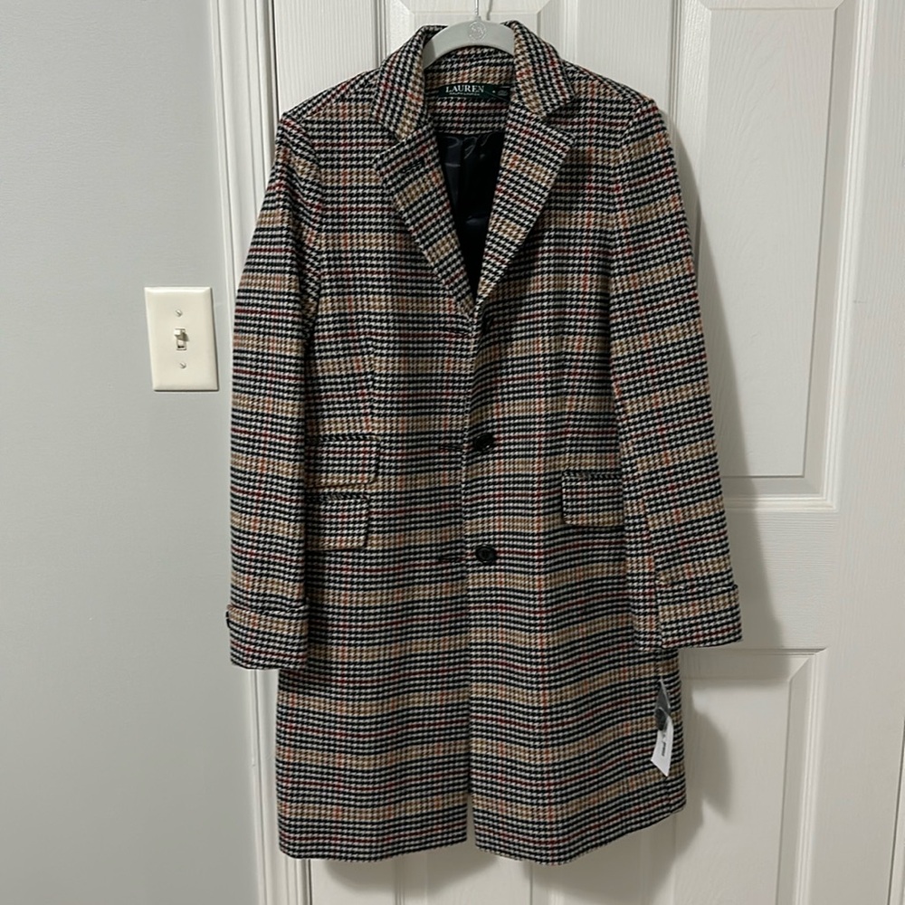 Ralph Lauren Sienna Plaid Coat